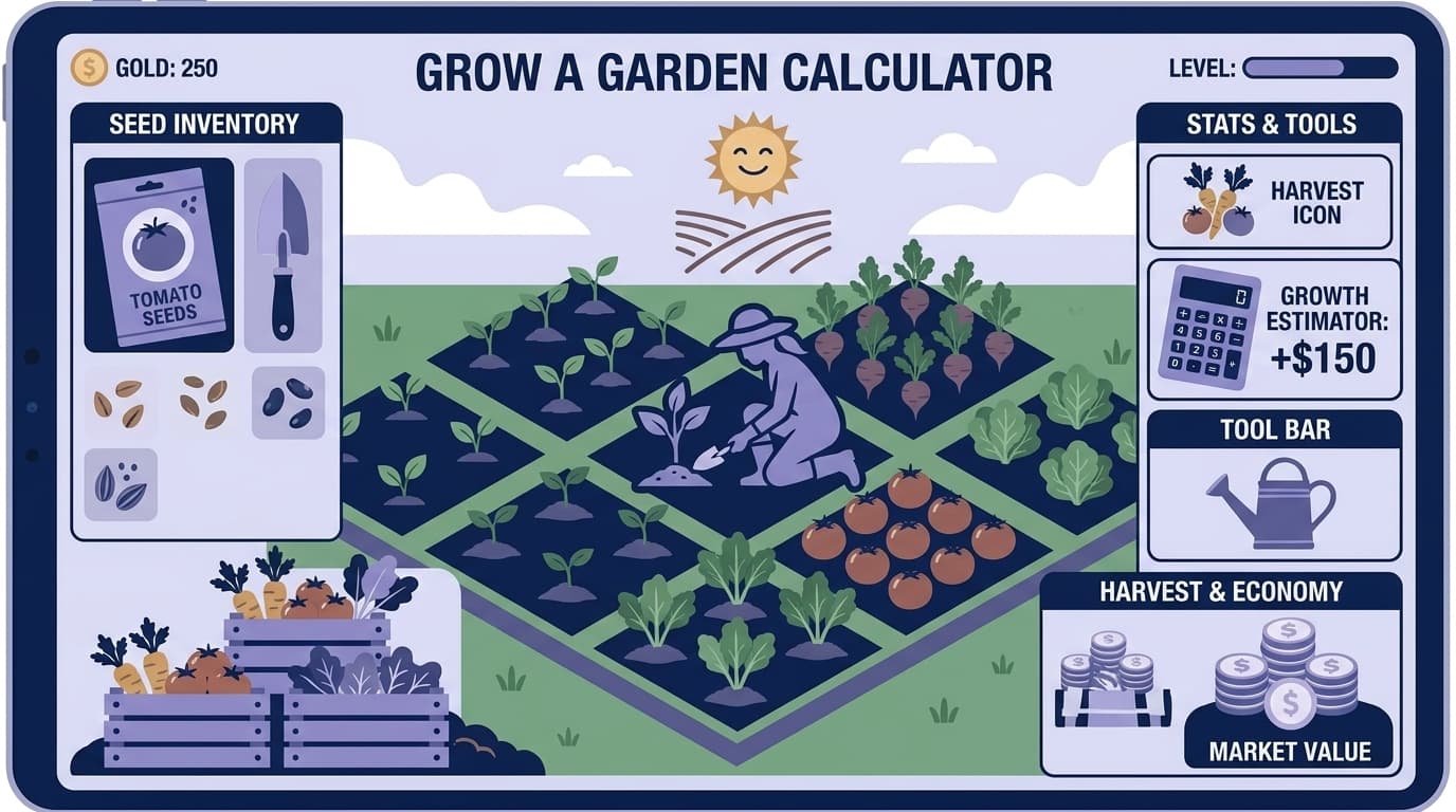 Grow a Garden Calculator